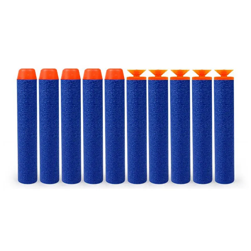 Refill Darts Bullets for Nerf N-strike Elite Series Blasters Children Toy Gun Blue Soft Bullet Foam Guns Accessories Fake Gun