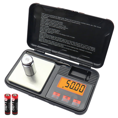 Mini Precision Digital Scales for Gold Sterling Silver  Jewelry Gram Scale Balance Weight Tare Function for Food Medicine Coffee