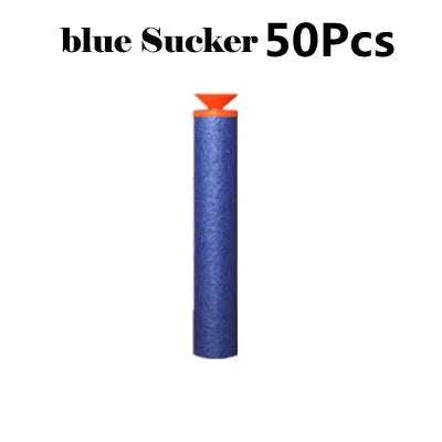 Refill Darts Bullets for Nerf N-strike Elite Series Blasters Children Toy Gun Blue Soft Bullet Foam Guns Accessories Fake Gun