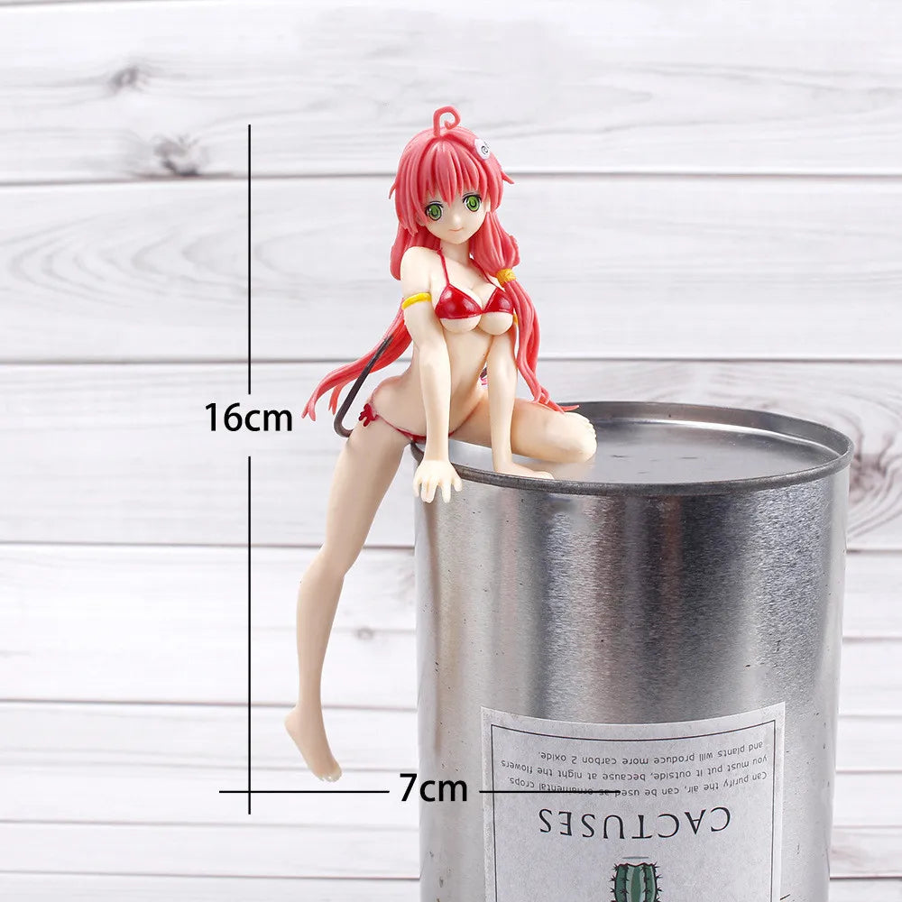 New 3 style Sexy Bikini Girl Yuuki Asuna Action Figure Anime Collection Peripherals Doll Cute Model Toys  Car Ornaments