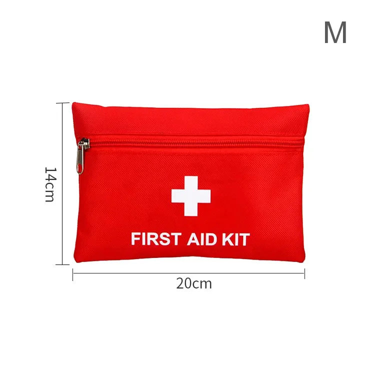 New Portable Waterproof First Aid Kit Bag Emergency Kits Case Only For Outdoor Camp Travel Fishing Emergency Medical Treatment