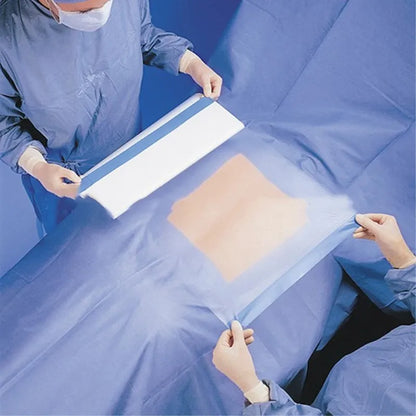 25Pcs Disposable Medical Surgical PU Film Sterile Surgical Incision Drape Adhesive Transparent Film Dressing Operation Towel