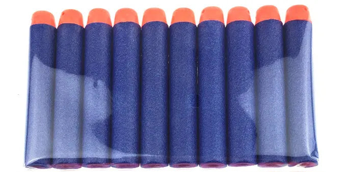 20PCS For Gun Bullets Hollow Hole Head 7.2cm Refill Darts Toy Gun Bullets Soft Bullet Gun Xmas Kid Children Gift