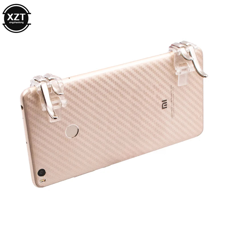 W6 Metal PUBG Mobile Trigger Gamepad Gaming L1R1 Shooter Pubg Mobile Controller for IOS Smart Phone Fire Button Aim Key Joystick