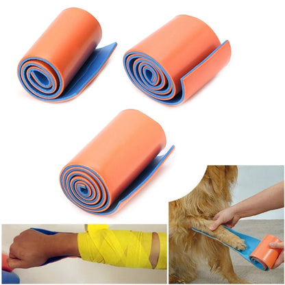 Reusable Medical Splint Roll First Aid EMT Bag Rolled Splint Outdoor Family Emergency Fracture Fixed for Neck,Leg,Arm Injuries
