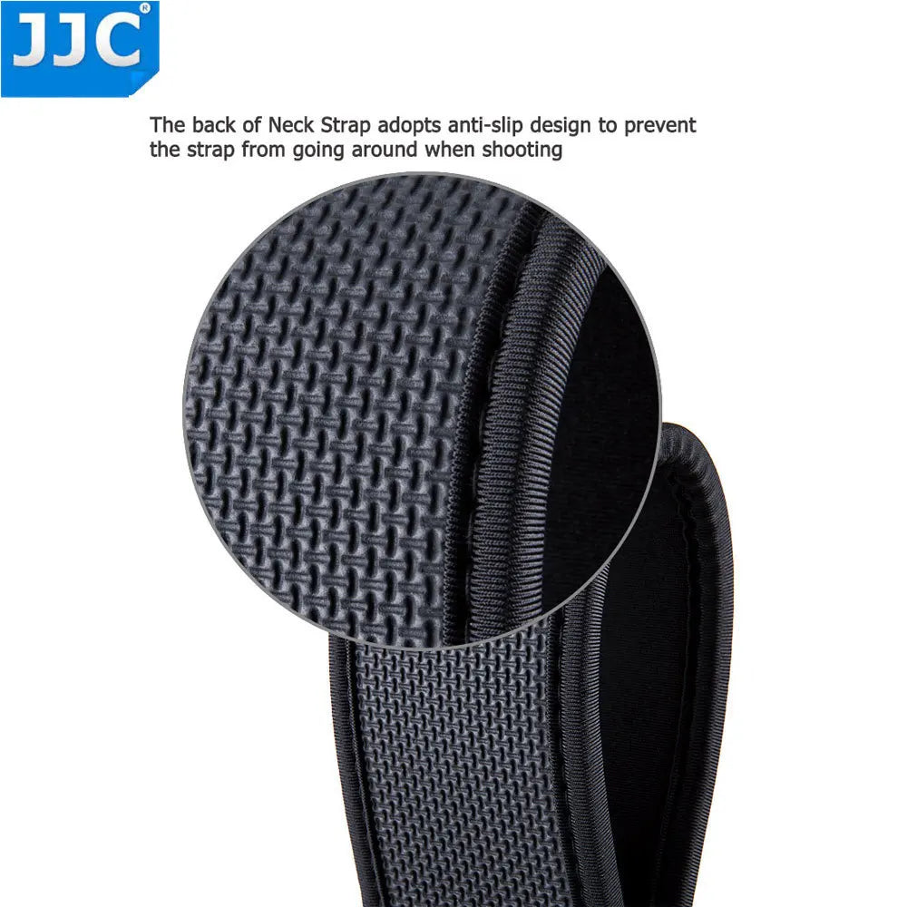 JJC Camera Neck Strap Shoulder for Canon 750D 700D 600D 70D M3 M10 Nikon D3400 D5500 Sony A6300 A6000 A7 Universal Belt Pouch