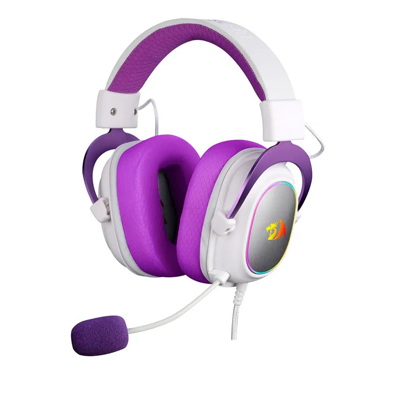 Redragon H510-RGB Zeus X Gaming Headphone Microphone Noise Cancelling 7.1 USB Surround Computer Headset Earphones EQ Controller