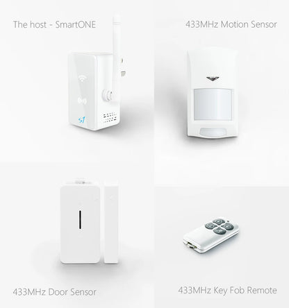 Broadlink S1 Kit Home Automation System Security Alarm Detector SmartOne Door Sensor Remote Control By IOS Android
