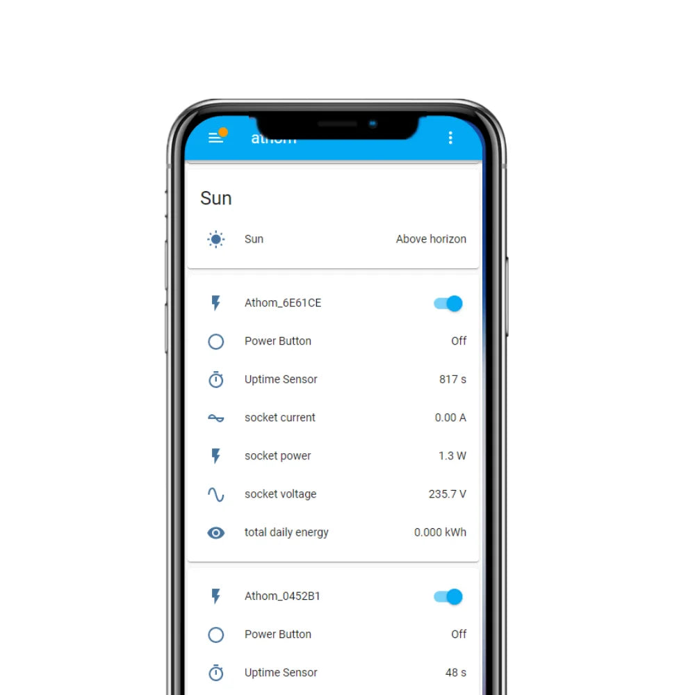 preflashed ESPhome Smart Plug Works With Home Assitant UK Standard 16A