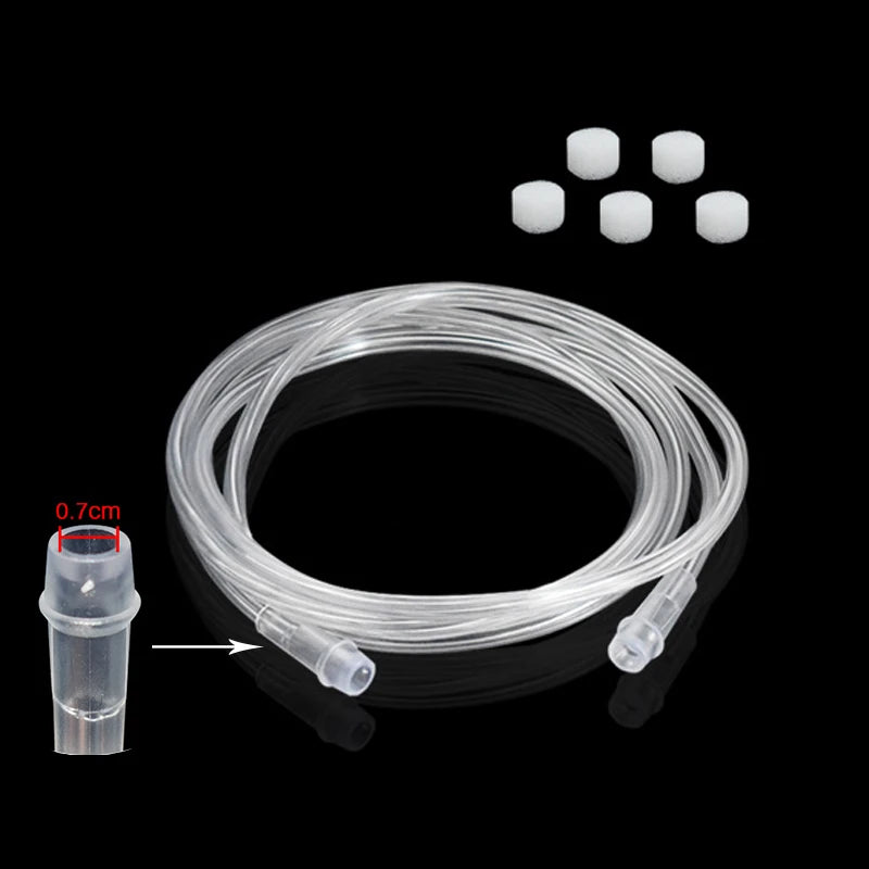 2M Atomizer Soft Tube For Adult Children Inhaler Atomization Catheter Nebulizer Cup Hose Medical Home Air Compressor Nebulizer