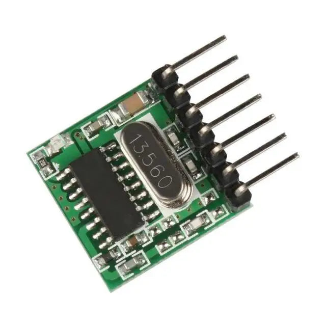 433.00 Mhz Superheterodyne RF Receiver and 433Transmitter Module ASK kits with antenna Small Size  For Diy kit Remote controls