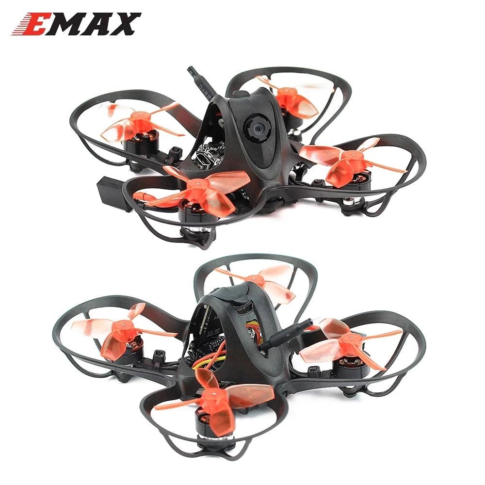 EMAX Nanohawk 65mm 1S Whoop FPV Beginner Indoor Racing Drone FrSky D8 Runcam Nano3 Camera 25mw VTX 5A Blheli_S 5.8G Glasses