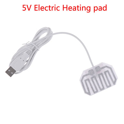 USB 5-12V Heating Heater Pad Massage For Warming Body Foot Winter Portable Warm Plate For Mouse Pad Shoes Golves Health Care