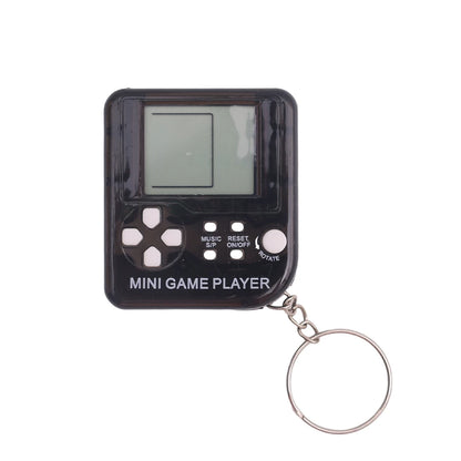 Pocket Mini Classic Game Machine Keychain Anti Lost Key Ring Children Handheld Retro Nostalgic Game Console Video Game Players