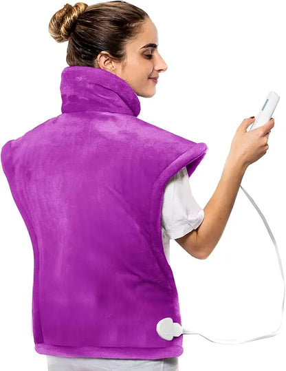 Extra Large Heating Pad, Neck, Shoulder, and Back Heating Pads, 10 Heating Settings, Automatically Turn Off Within 2 Hours