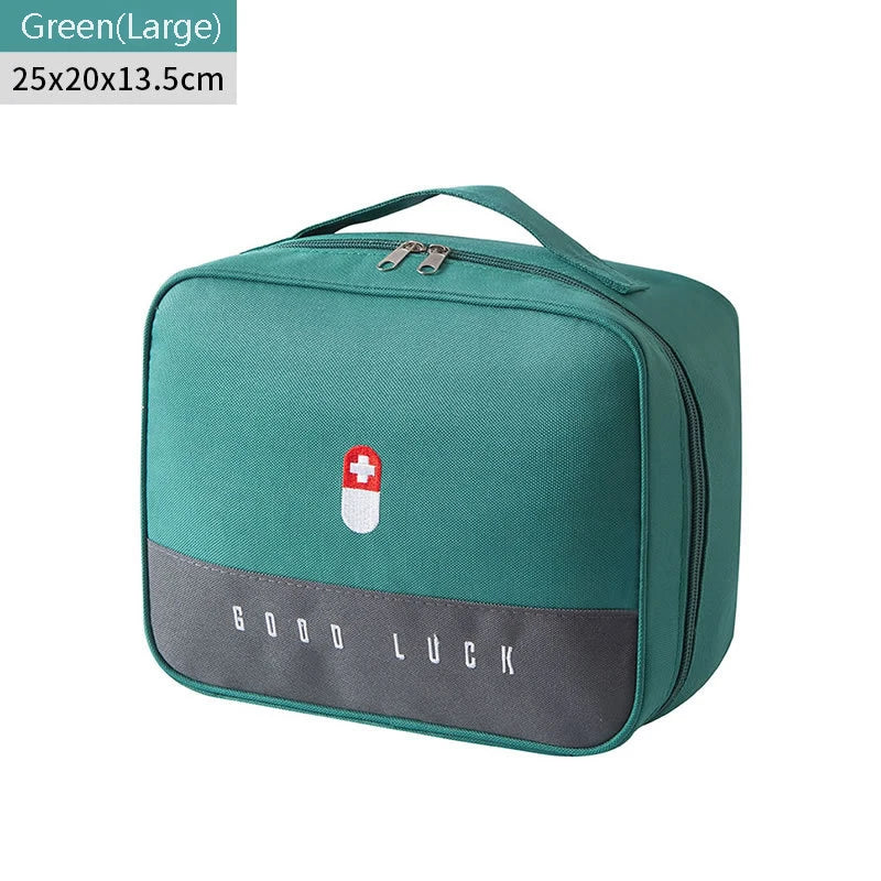 Mini Portable Medicine Storage Bag Empty Travel First Aid Kit Medicine Bags Organizer Outdoor Emergency Survival Bag Pill Case