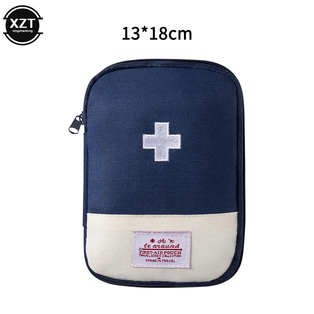 Portable First Aid Medical Kit Travel Outdoor Camping Useful Mini Medicine Storage Bag Camping Emergency Survival Bag Pill Case