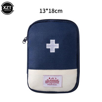Portable First Aid Medical Kit Travel Outdoor Camping Useful Mini Medicine Storage Bag Camping Emergency Survival Bag Pill Case