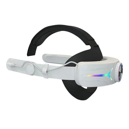 VR Head Strap Comfortable Sponge Headwear Charging Headset With Built-In 8000mAh Batteries For Meta-Ques-t 3 VR Accessories