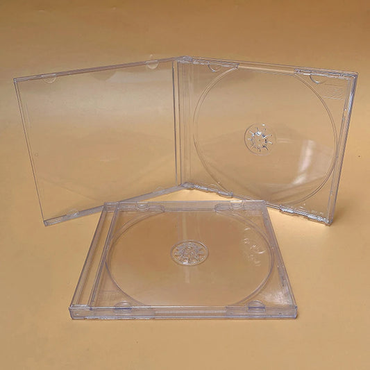 1PCS ReadStar Transparent Plastic Single Piece disc case CD case, thickened CD DVD disc box, Disc box