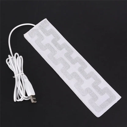 USB 5-12V Heating Heater Pad Massage For Warming Body Foot Winter Portable Warm Plate For Mouse Pad Shoes Golves Health Care