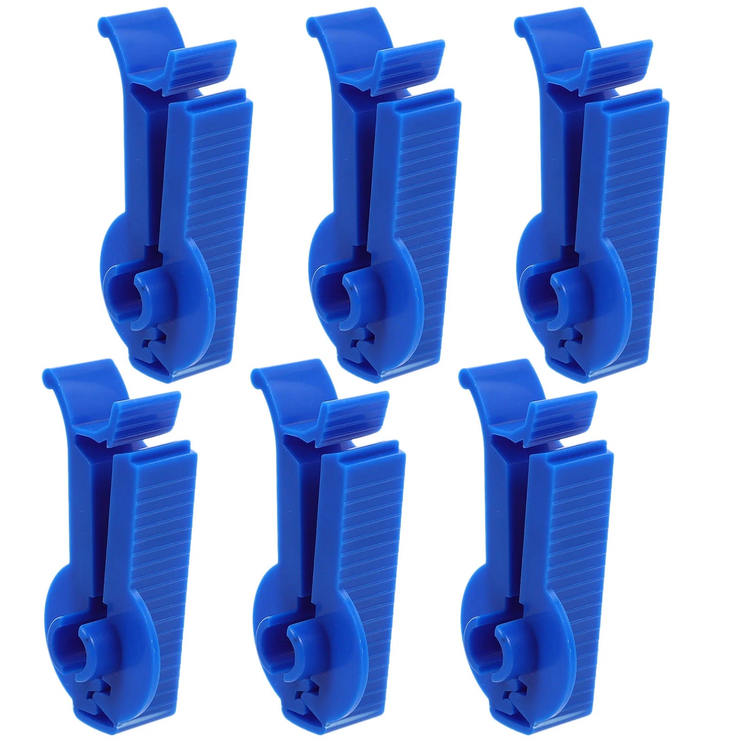 6 Pcs Permeable Pipe Clamp Tubing Peritoneal Tube Clips Supplies Dialysis Tool