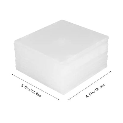 25Pcs Ultrathin DVD Case Transparent Cd Case Portable CD Storage Box for Home Cinema