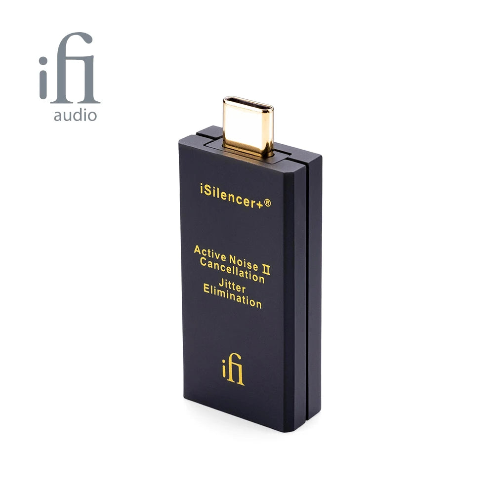 iFi iSilencer+ USB Signal Balanced Power Purify Filter Actively Removes Background Noise Signal Jitter SuperSpeed Transmission
