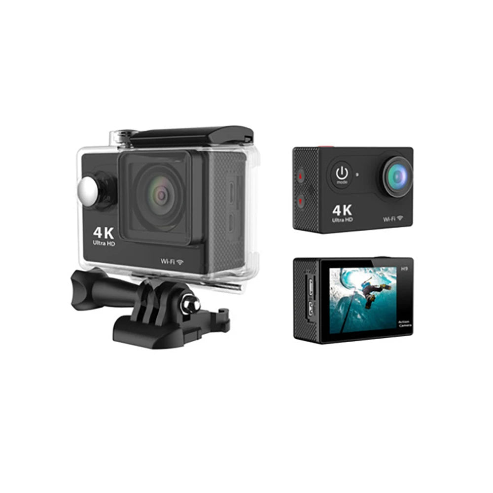 HUAFANT H9R H9 Action Camera Ultra HD 4K 30fps 1080P 60fps WiFi 2" 170D Underwater Waterproof Helmet Video Recording Sport Cam