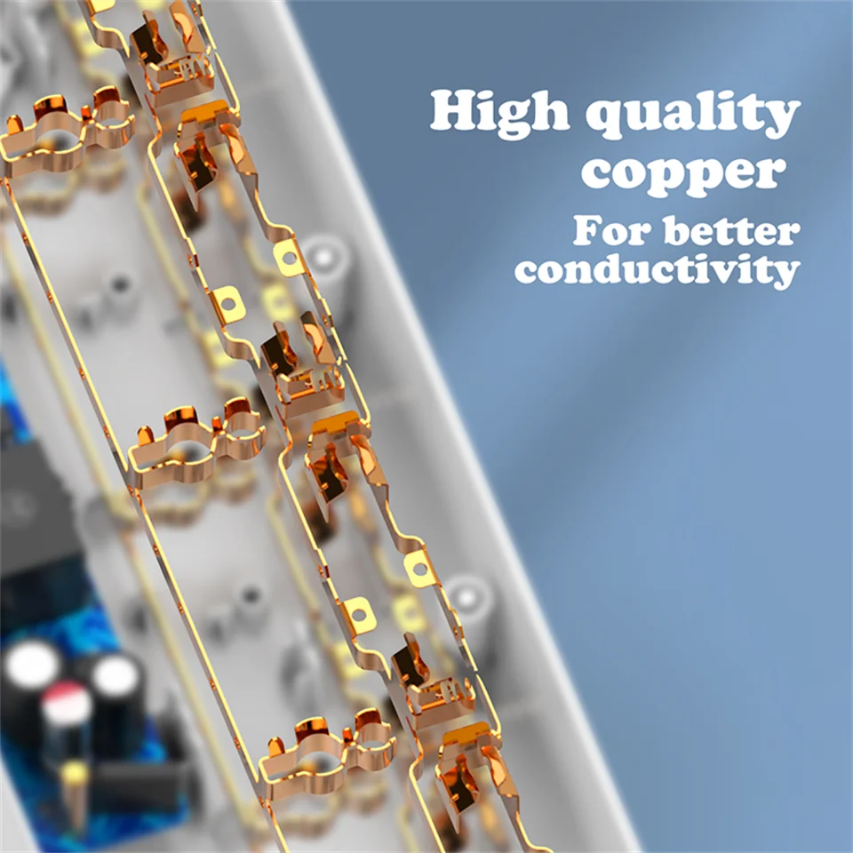 LDNIO Power Strip With 4 USB Extension Socket Plug 5 AC Outlet USB Fast Charging Charger For Phone Charge Home Network Filter 2M