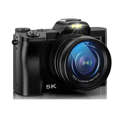 5K Digital Camera WiFi Camera Vlogging 48MP Autofocus Cameras for Photography Point and Shoot Digital Cameras 16x Digital Zoom