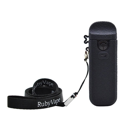 Soft Silicone Case For Smok Nord 4 Nord4 Protective Cover Shield Wrap Sleeve Skin with Lanyard Collapsible Anti Scratch Red Blue