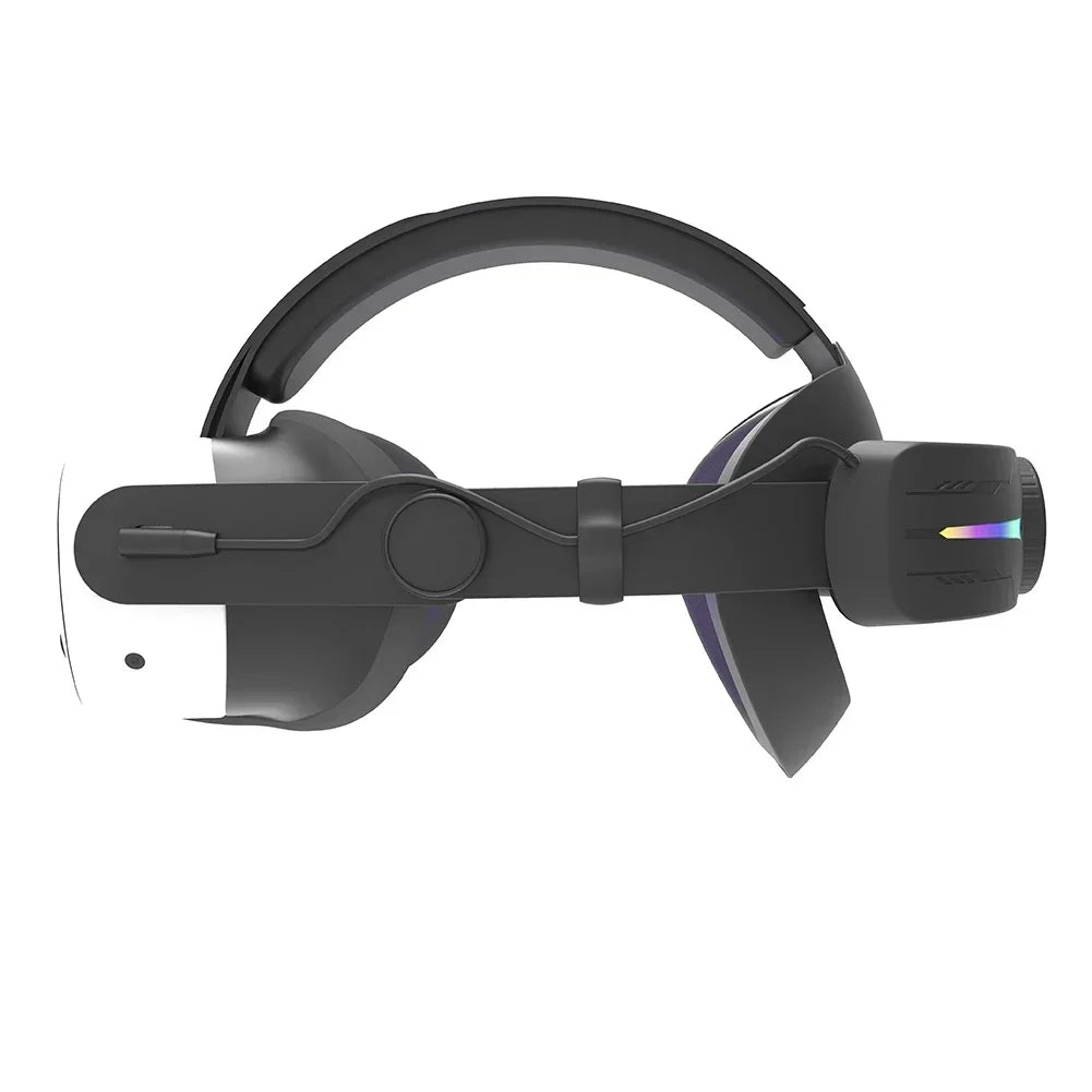Adjustable Battery Head Strap For Meta For Quest 3s Fast Charging & Comfort Extend Playtime VR Accessories