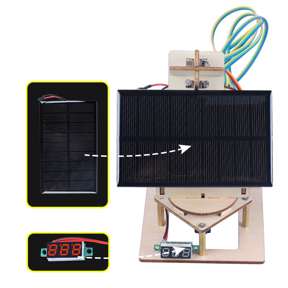 Automation Solar Tracker System Kit for Arduino Programming Project Home DIY Science Electronic Kit for Kids & Teens Girls & Boy