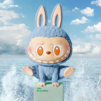 POP MART LABUBU THE MONSTERS Lazy Yoga Series Blind Box Toys Kawaii Anime Action Figure Caixa Caja Surprise Mystery Box Dolls