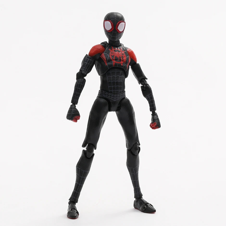 Sentinel Miles Morales SV-Action Spider-Man Into The Spider Verse Action Figure Model Toy Gift Collection Figurine