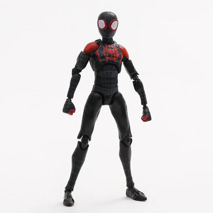 Sentinel Miles Morales SV-Action Spider-Man Into The Spider Verse Action Figure Model Toy Gift Collection Figurine