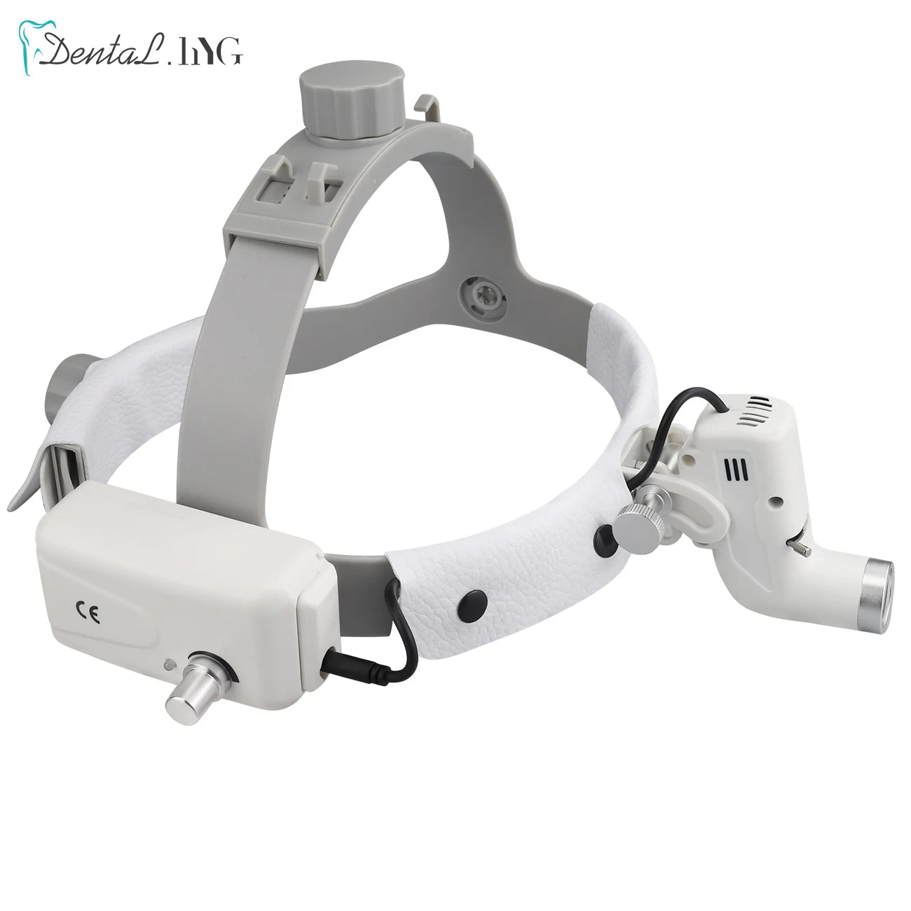 5W Dental LED Head Light Lamp For Binocular Loupes Brightness Spot Ajustable Dental Lab Headlamp Surgical Headlight