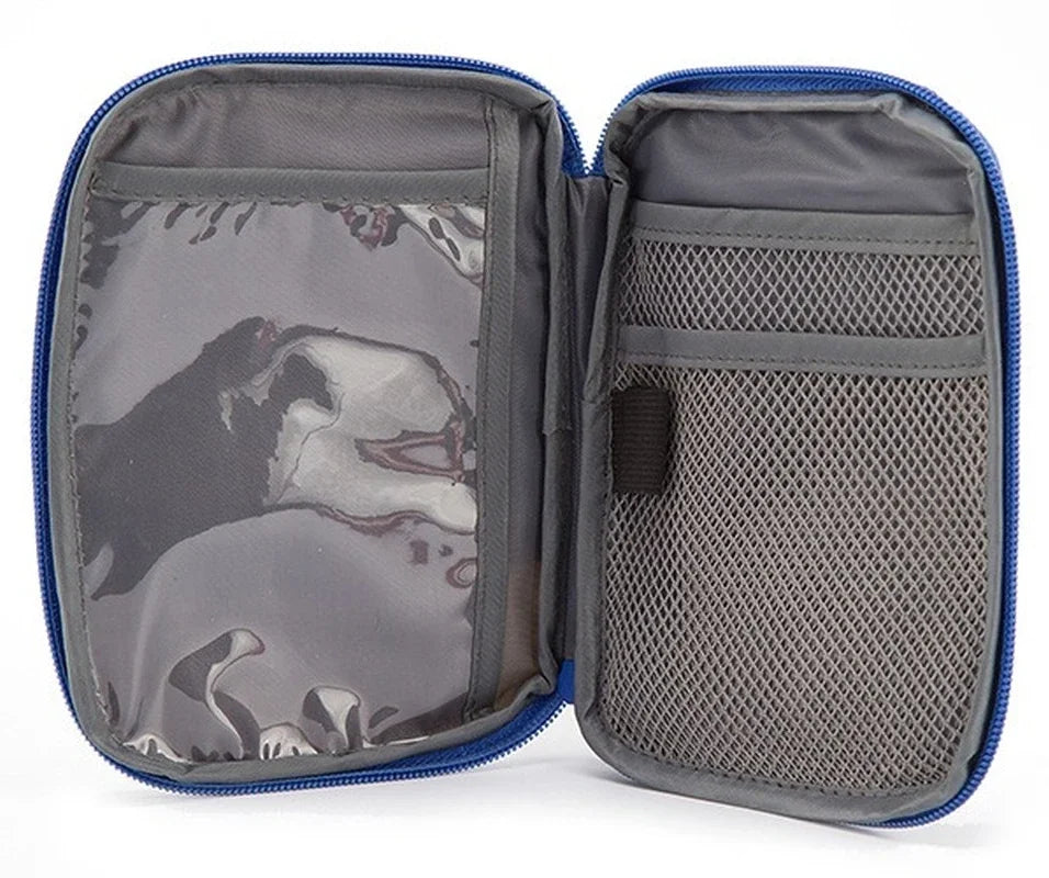 Outdoor First Aid Kit Bag Pouch Travel Outdoor Sports Emergency Kit Bag Small Pills Divider Storage Organizer