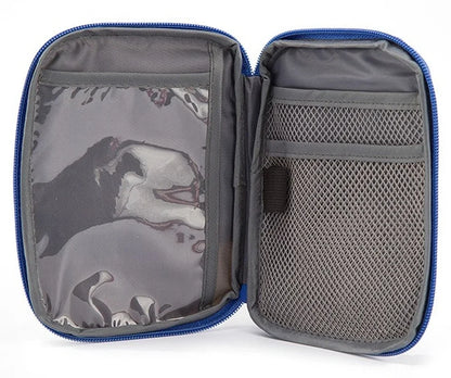 Outdoor First Aid Kit Bag Pouch Travel Outdoor Sports Emergency Kit Bag Small Pills Divider Storage Organizer