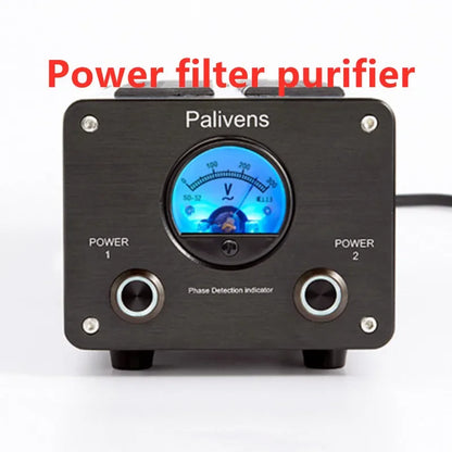 3000W 15A Audio AC Power Filter Power Socket LED Digital Display Audio Noise Filter Lightning Protection Palivens P20