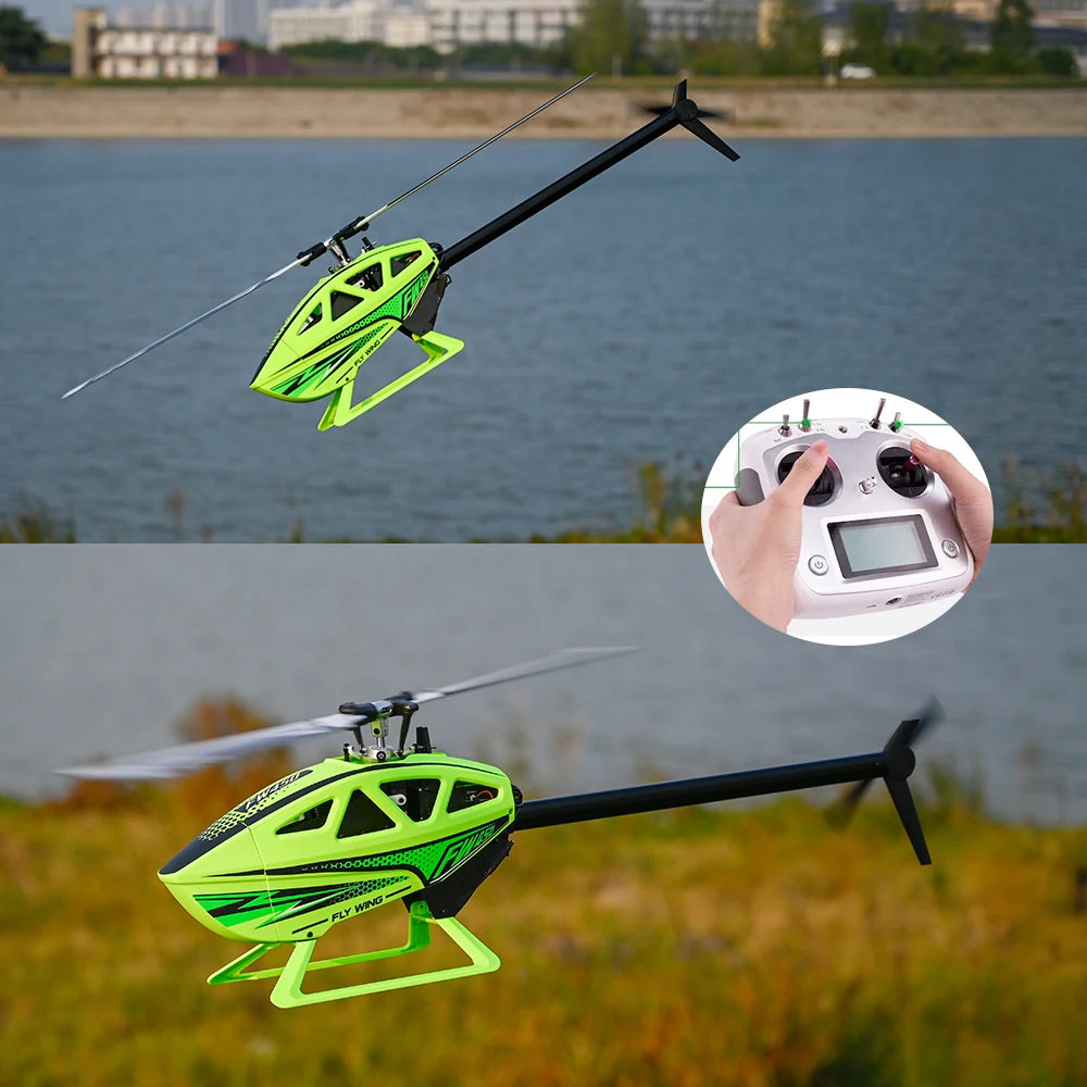 Flywing FW450l V3 Rc Helicopters Toys 6ch Adults Remote Control Helicopter Model PNP RTF 3D GPS Automatic Return RC Helicopter