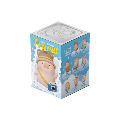 Lulu The Piggy Travel Blind Box Cute Cartoon Mystery Boxes Decor Doll Surprise Bag Child Girl Birthday Gift Desk Ornament Toys