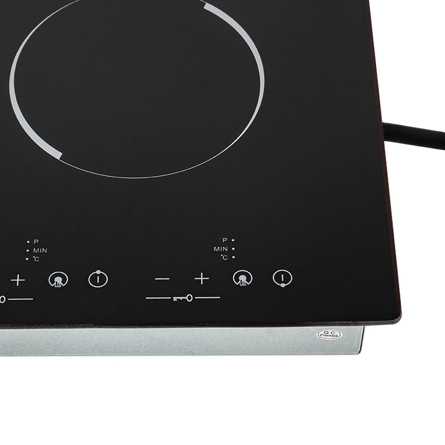 3000W Electric Ceramic Induction Cooktop with 4 Burners Countertop Built-in Ceramic Hobs Electric With Kid Safety Lock