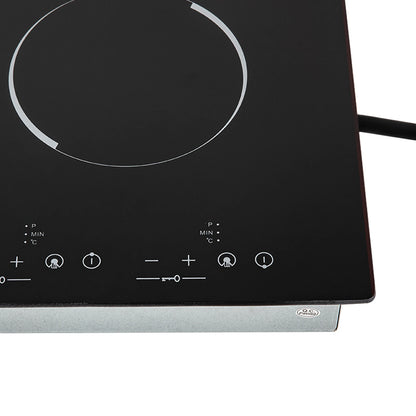 3000W Electric Ceramic Induction Cooktop with 4 Burners Countertop Built-in Ceramic Hobs Electric With Kid Safety Lock