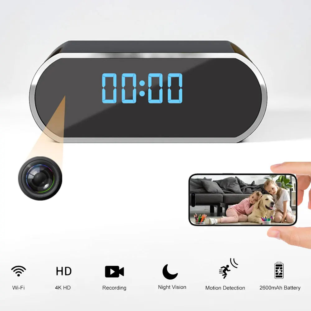 1080P Night Vision Camera Secret Invisible Camera Home Security Monitoring Supporting WiFi 1080P Full HD Mini Camera