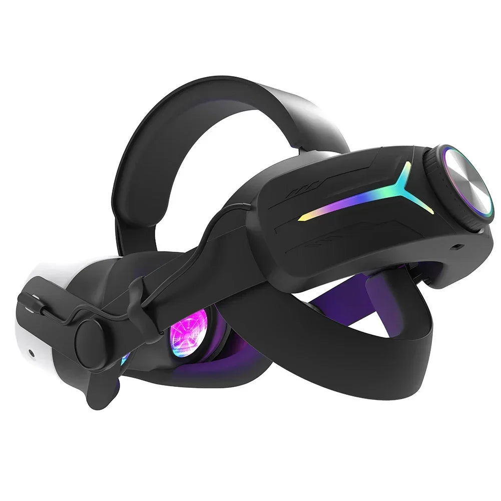VR Headset Battery Head Strap For Meta For Quest 3 Fast Charging Comfort Extend Playtime VR Accessories