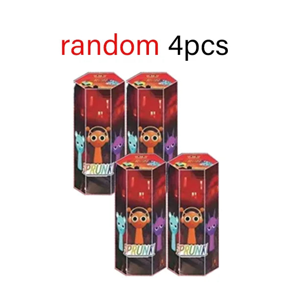 Funny Sprunki Figuras Model Box 7cm PVC Sprunki Game Action & Toy Figures Set Christmas Gifts