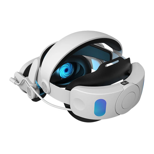 Head Strap for Meta/Oculus Quest3 with 6000mAh Battery VR Headset Elite Strap Replacement Headset Elite Strap for Meta Quest3