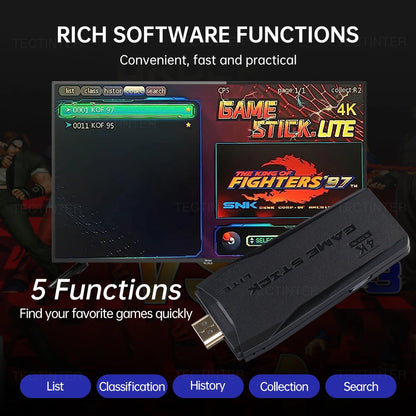 M8 Video Game Console 4K HD Built-in 20000 Games Wireless Controller TV Game Stick Retro Handheld Game Player Dropshipping